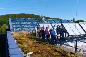 Besichtigung der Solarthermie- & PV-Anlagen